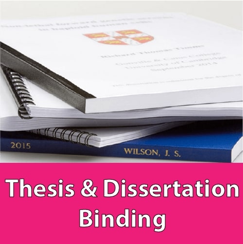 Dissertation Binding Swansea