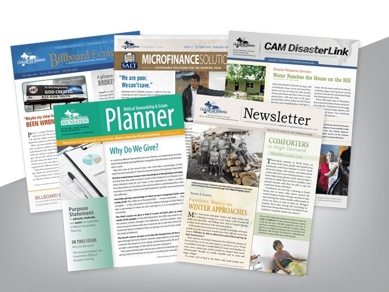 Newsletters Printing Swansea